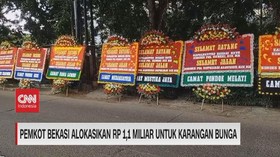 VIDEO: Pemkot Bekasi Alokasikan Rp1,1 Miliar untuk Karangan Bunga