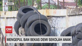 VIDEO: Perjuangan Pengepul Ban Bekas di Ibukota