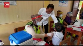 VIDEO: Jokowi Tinjau Vaksinasi Anak Di Grobogan