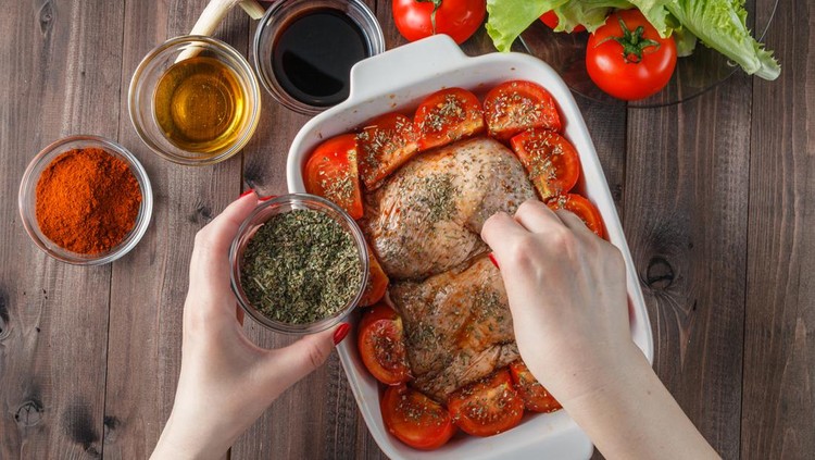 Ilustrasi bumbu masakan