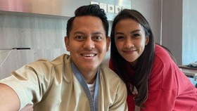 Jelang Menikah, Calon Suami Melanie Putria Operasi Tumor Otak