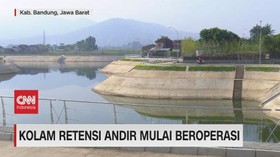 VIDEO: Kolam Retensi Andir Mulai Beroperasi