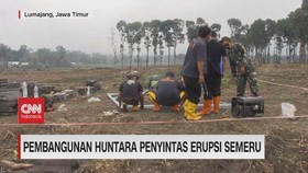 VIDEO: Pembangunan Hunian Sementara Penyintas Erupsi Semeru