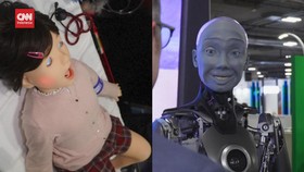 VIDEO: Humanoid Mirip Manusia Hebohkan CES 2022