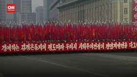 VIDEO: Warga Korea Utara Pawai Dukung Partai Buruh