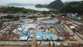 Kantor Gubernur Papua Terendam Banjir Jayapura