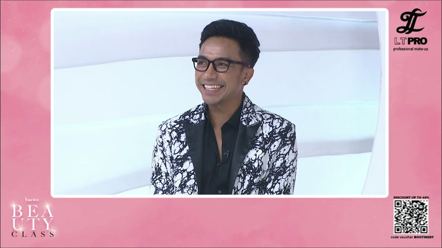 Bubah Alfian dalam ‘Beauty Class’ kali ini memperkenalkan ‘Makeup No Makeup’ pada sesinya. Bubah pun menceritakan awal mula dirinya melakukan trend ini. Salah satunya adalah mengenal karakter wajah. Seperti apa aplikasi makeup no makeup ala Bubah Alfian?