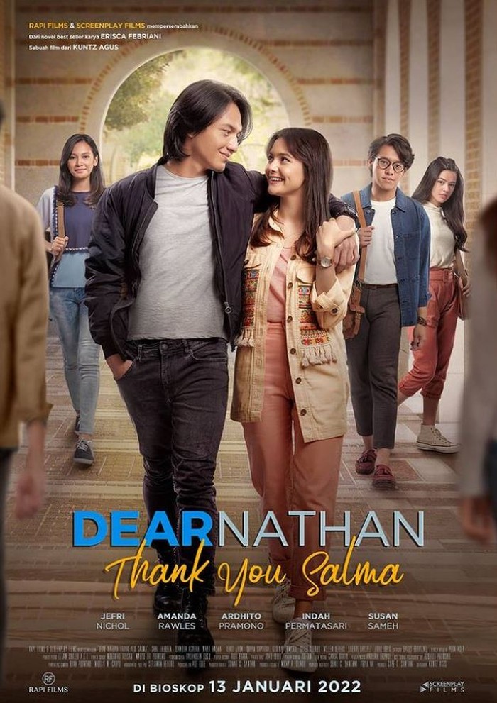 Poster film Dear Nathan Thank You Salma