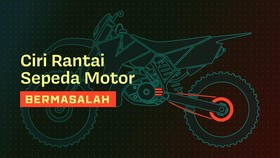 INFOGRAFIS: Ciri Rantai Sepeda Motor Bermasalah
