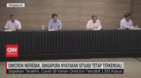 VIDEO: Omicron Merebak, Singapura Nyatakan Situasi tetap Terkendali