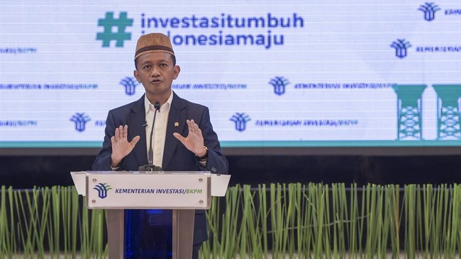 Menteri Investasi Bahlil Lahadalia berseloroh Ketua Kadin Indonesia Arsjad Rasjid dapat menggantikan dirinya sebagai menteri pada kabinet berikutnya.