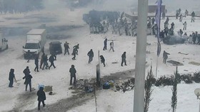FOTO: Status Darurat Kazakhstan dan Kepanikan di Ibu Kota