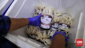 FOTO: Stok Darah Terhambat Pandemi, PMI Berstrategi