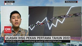 VIDEO: Ulasan IHSG Pekan Pertama Tahun 2022