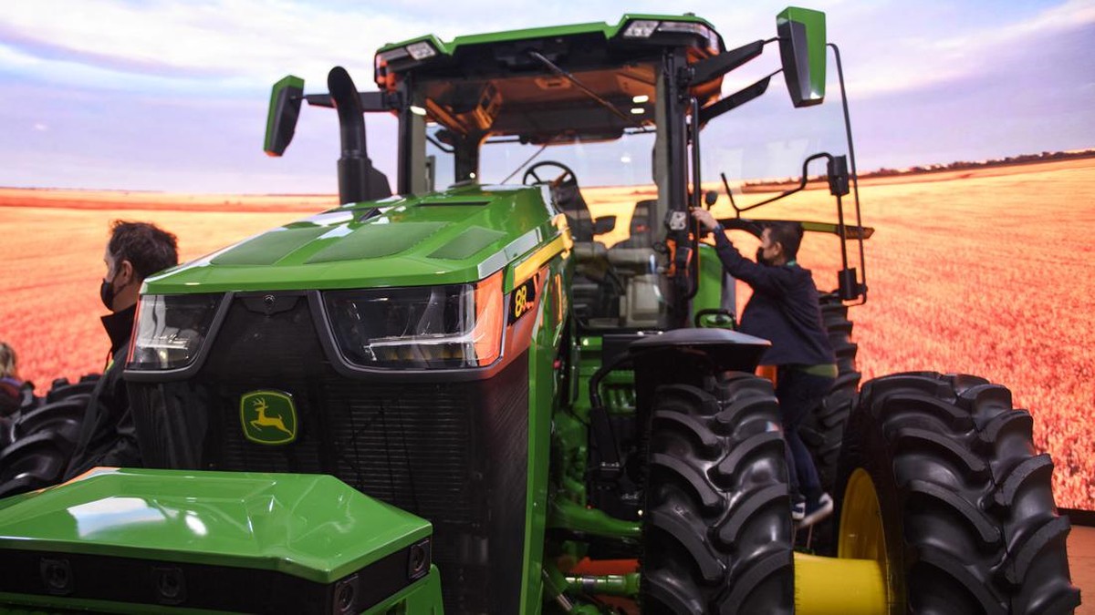 FOTO: Traktor Otonom Bakal Membantu Pekerjaan Petani di AS