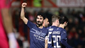 FOTO: Man City Melaju Mulus di Piala FA