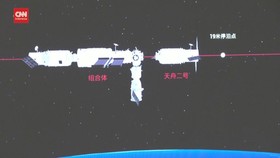 VIDEO: Momen Astronaut China Sukses Docking Manual di Luar Angkasa