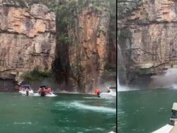 Tebing Batu  yang Patah dan Makan Korban Ada di Destinasi Wisata Brasil