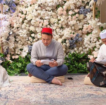 7 Momen Haru Tasyakuran & Pengajian 4 Bulanan Kehamilan Adiezty Fersa