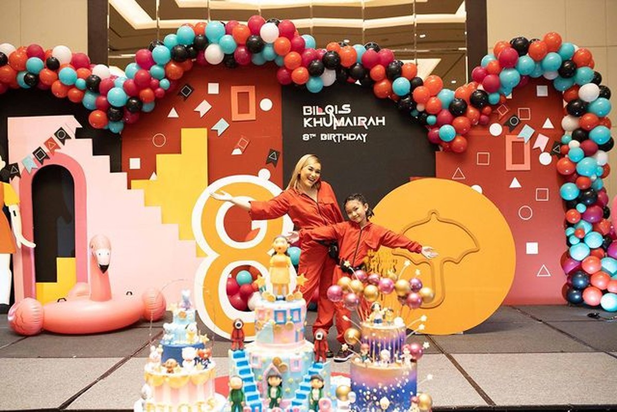 Potret Ultah Bilqis Anak Ayu Ting Ting