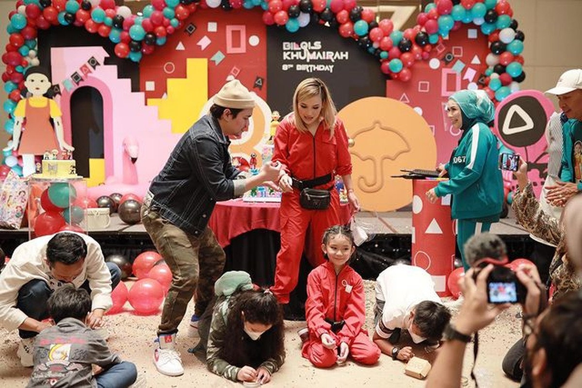 9 Potret Ultah Bilqis Anak Ayu Ting Ting