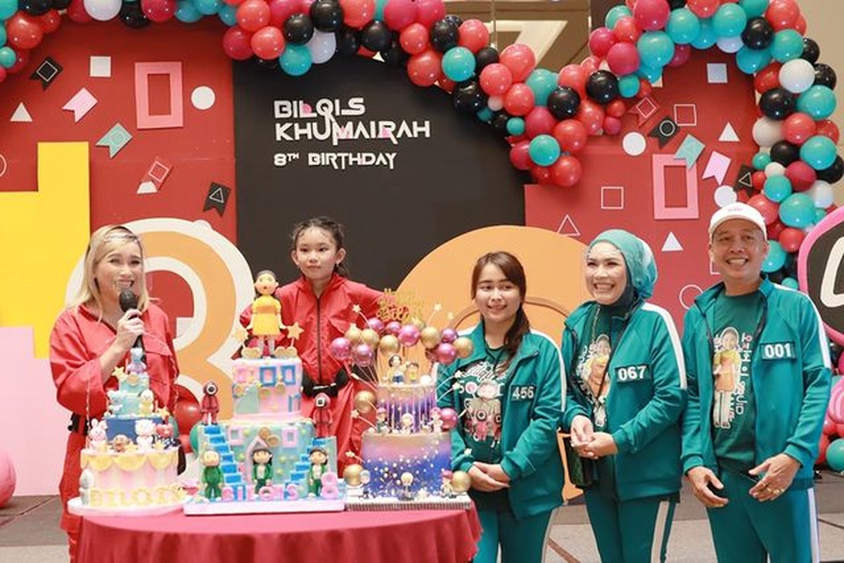 9 Potret Ultah Bilqis Anak Ayu Ting Ting