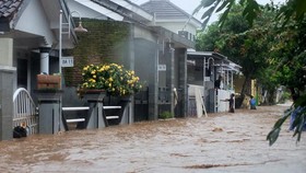 Rumah Bupati Jember Terendam Banjir