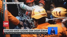 VIDEO: Evakuasi Kakek Sugiono dari Dasar Sumur