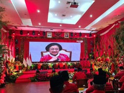 HUT Ke-49 PDIP, Jokowi-Maruf hingga Jajaran Kabinet Hadir Virtual