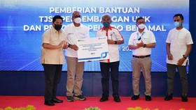 Erick Thohir Dukung Sinergi BUMN Kembangkan Pelabuhan Kuala Tanjung