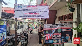 Kasus Covid di Krukut Jadi 52, Micro Lockdown Diperluas Semua RT