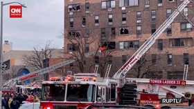 VIDEO: 19 Orang Tewas Saat Gedung Apartemen Di New York Terbakar