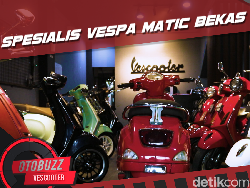 Dealer Spesialis Vespa Matic Bekas di Depok: Jual 150 Unit Perbulan!