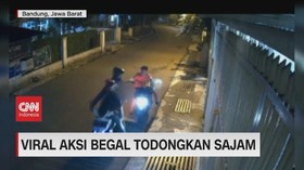 VIDEO: Viral Aksi Begal Todongkan Sajam