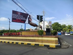 Baliho RK For Presiden 2024 di Cianjur Menghilang, Jadi Gambar Bank Daerah