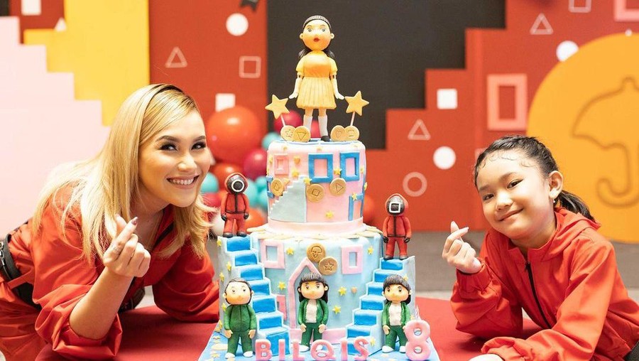 Bilqis Anak Ayu Ting Ting Ulang Tahun