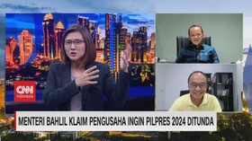 VIDEO: Menteri Bahlil Klaim Pengusaha Ingin Pilpres 2024 Ditunda