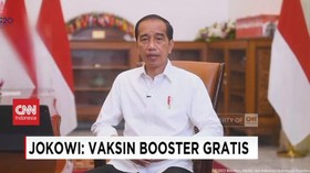 VIDEO: Jokowi: Vaksin Booster Gratis