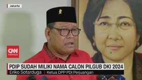 VIDEO: PDIP Sudah Miliki Nama Calon Pilgub DKI 2024