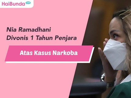 Nia Ramadhani Divonis 1 Tahun Penjara atas Kasus Narkoba
