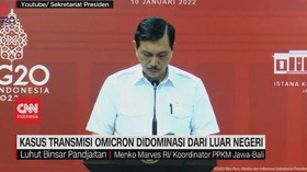VIDEO: Kasus Transmisi Omicron Didominasi Dari Luar Negeri