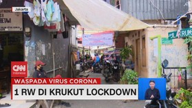 VIDEO: Satu RW di Krukut Lockdown