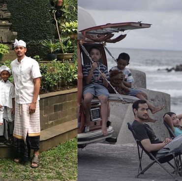 13 Tahun Nikah, 8 Potret Harmonis Keluarga Oka Antara yang Jarang Disorot