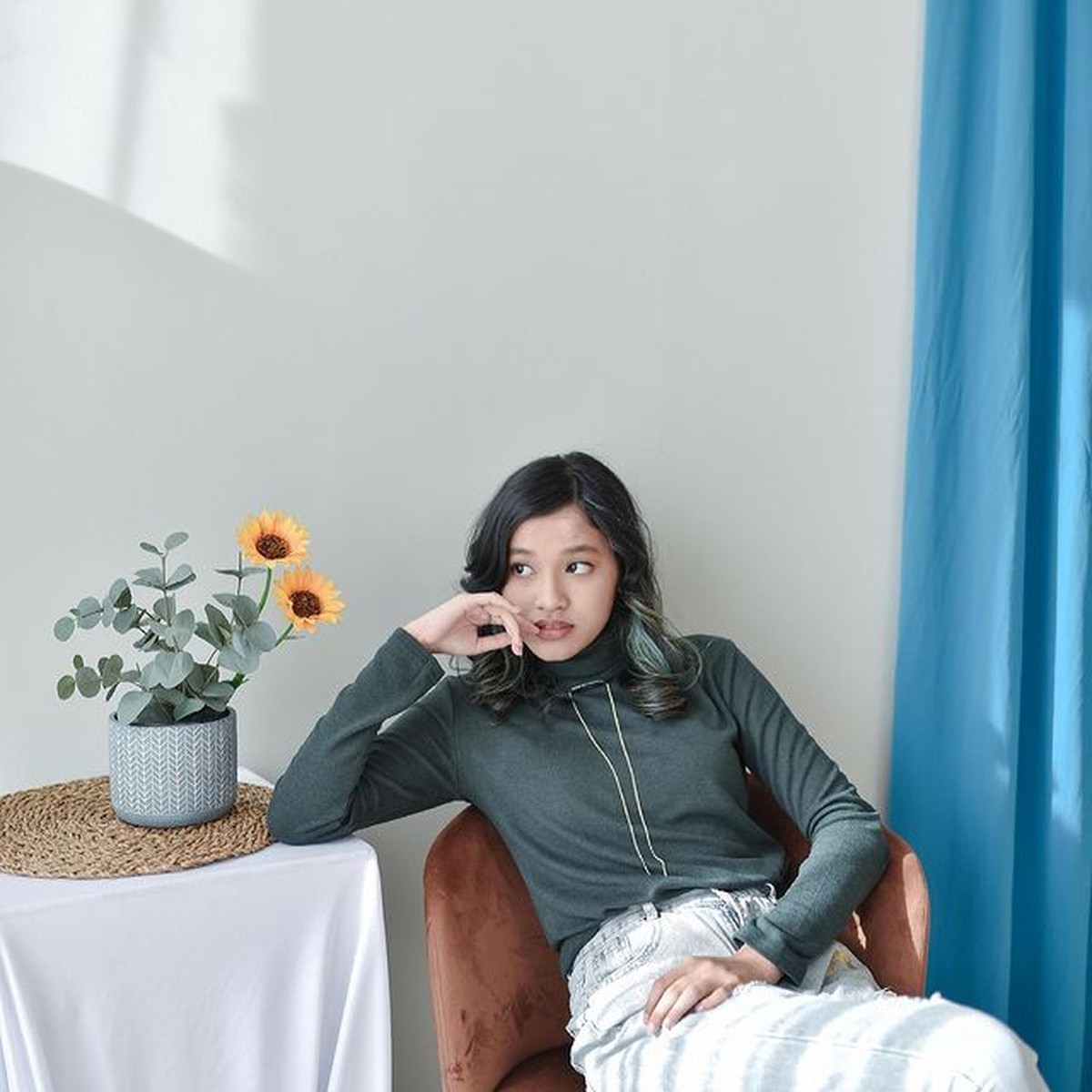 7 Potret Shakiena Azalea Putri Pasha Ungu