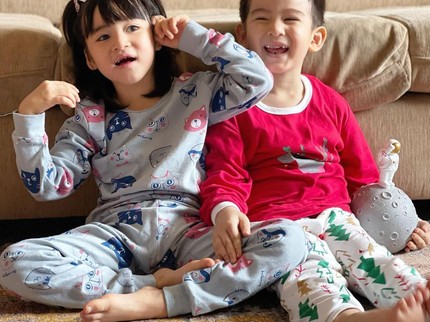 7 Potret Anak-anak Jevier Justin dan Tiffany Orie, Kompak dan Ceria