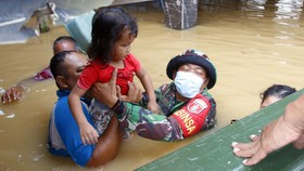 FOTO: Banjir Kepung Banjar Kalimantan Selatan