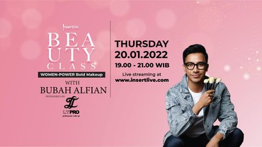 img-title Siap-siap Beauty Class with Bubah Alfian Bersama LT PRO Dibuka Lagi