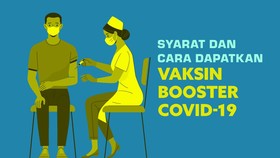 INFOGRAFIS: Syarat dan Cara Dapatkan Vaksin Booster Covid-19