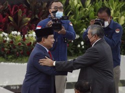 Hangat Pertemuan Prabowo dan SBY Duo Sahabat Saling Hormat
