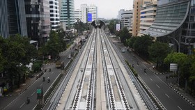 Dirut KAI Tinjau LRT Jabodebek Pastikan Rampung Agustus 2022